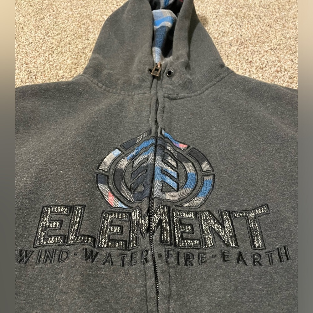 Dark Grey Element hoodie
